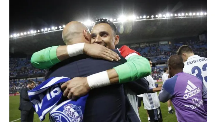 Primer entrenamiento de Zidane y Keylor Navas ya se activó en las redes