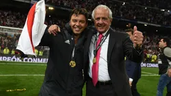 La felicidad de Gallardo y D'Onofrio en Madrid.