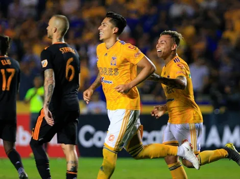Con el primer gol de Salcedo, Tigres venció con comodidad a Houston Dynamo para avanzar a semifinales