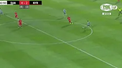 Brian Lozano le pegó desde la casa.