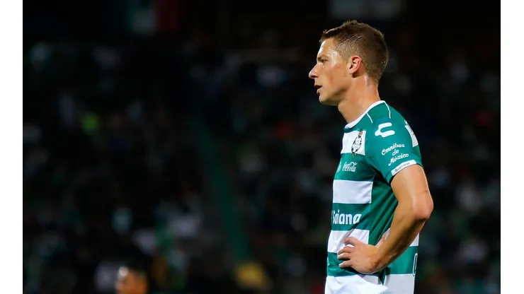 Pésimo comienzo de partido del Santos.