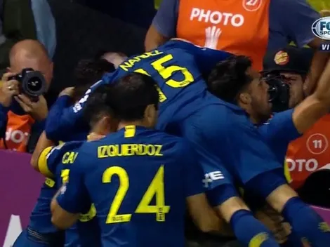 Lo vio antes que nadie: Zárate tiró un centro con veneno y Boca encontró el gol