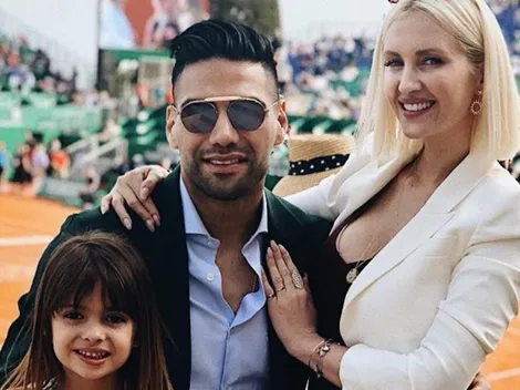 Falcao subió una foto con su esposa pero la frase fue lo más tierno de todo