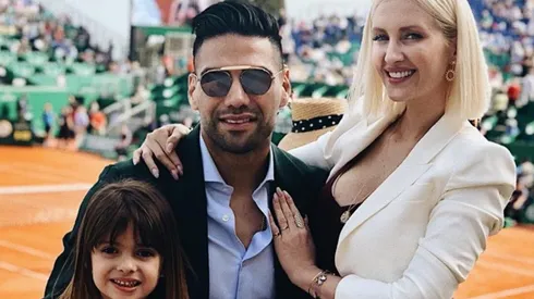 Falcao subió una foto con su esposa pero la frase fue lo más tierno de todo