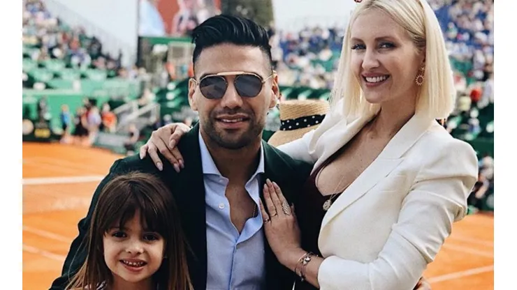 Falcao subió una foto con su esposa pero la frase fue lo más tierno de todo