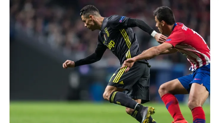 Juventus vs Atlético por la Champions League.