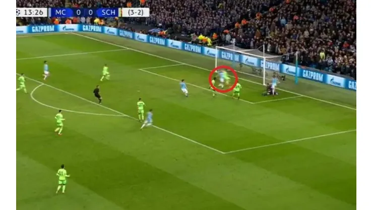 La falla de Sergio Agüero.