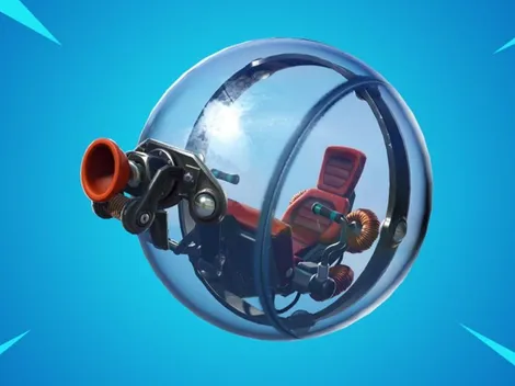 El boloncho/baller está roto en Fortnite ¡Se puede hasta volar!