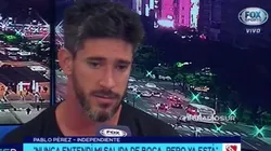 Pablo Pérez, jugador de Independiente.