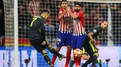 Juventus vs Atlético Madrid por la Champions League.
