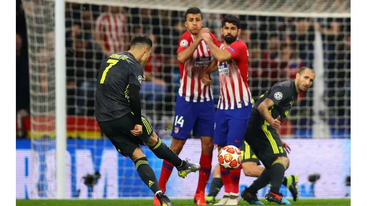 Juventus vs Atlético Madrid por la Champions League.