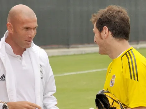 Casillas enloqueció con el regreso de Zidane al Real Madrid y lo comparó con una película