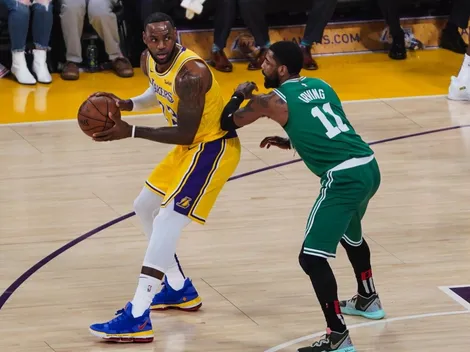 Guiño a los Lakers: Kyrie Irving defiende a LeBron James y lamenta que se pierda los playoffs