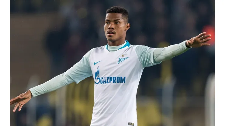 Wilmar Barrios con la camiseta de Zenit.