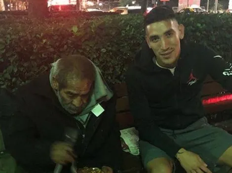 Ricardo Centurión junto a su novia ayudaron a un hombre y él escribió una emotiva reflexión