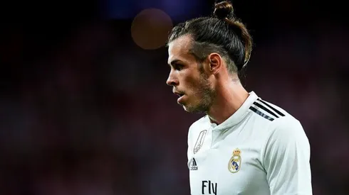 Gareth Bale con la camiseta de Real Madrid.