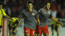 Jonathan Menéndez festeja su tanto.