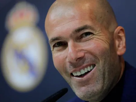 El meme viral de Zidane haciendo "un Zidane" a Solari