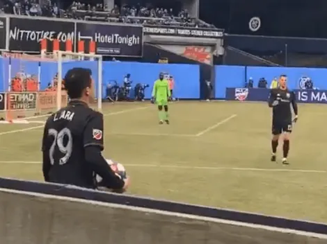 Un hincha de River fue a ver un partido de la MLS solo para gritarle a Jara: "3-1 te comiste en el Bernabéu"