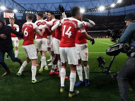 Arsenal le ganó al Manchester United el duelo de la jornada en la Premier League