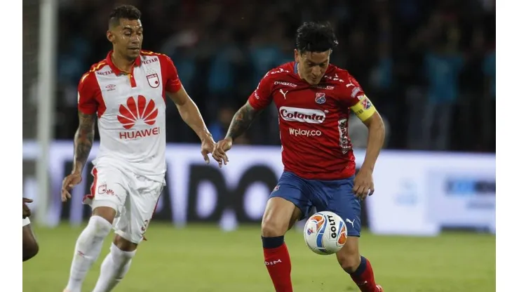 Independiente Medellín vs Santa Fe por la Liga Águila.