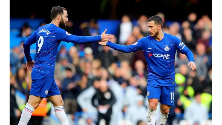 Hazard anotó un golazo sobre el final ante el Wolves.