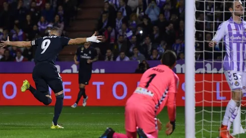 Karim Benzema, la figura del partido.