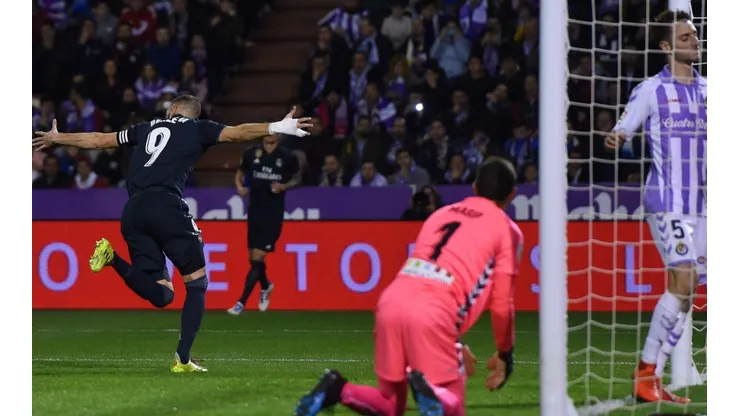 Karim Benzema, la figura del partido.