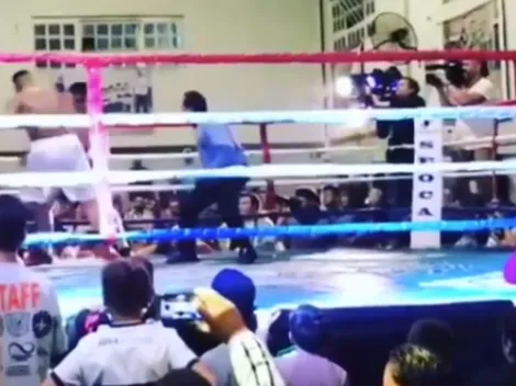 Tremendo nocaut de Migliore en su debut como boxeador profesional