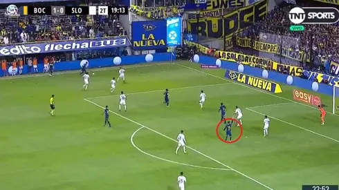 Así fue el segundo gol de Boca.