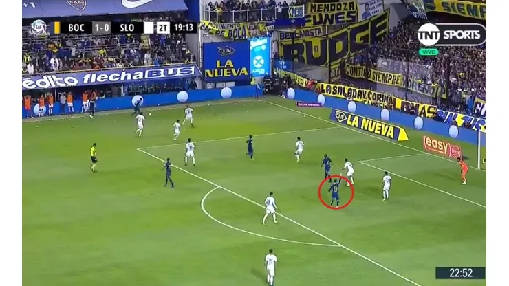 Así fue el segundo gol de Boca.