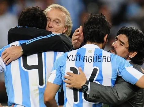 Maradona se la pudrió a Scaloni por no convocar a Agüero a la Selección Argentina