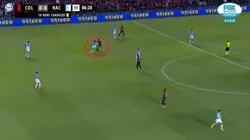 El codazo de Neri Cardozo.