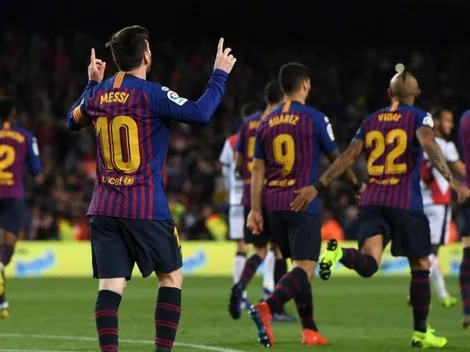 Messi marcó la diferencia en el campo y Barcelona lo hace en la tabla: es líder absoluto