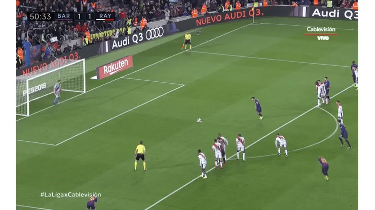 Messi mostró su nueva manera de patear penales y el arquero quedó arrodillado