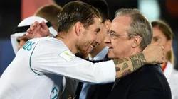 Florentino y Sergio Ramos, una relación con varios altibajos.