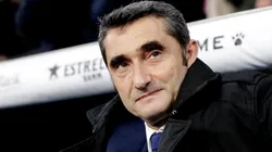 Ernesto Valverde, entrenador de Barcelona.