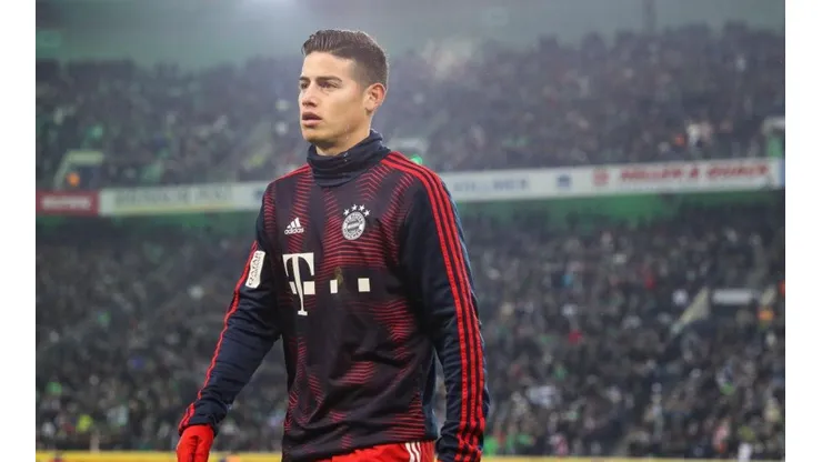 ¿A DÓNDE IRÁ? James Rodríguez es una de las figuras del Bayern Múnich (Foto: Getty).