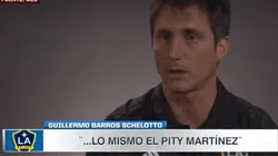 Lo puso de ejemplo: Guillermo Barros Schelotto destacó al Pity Martínez
