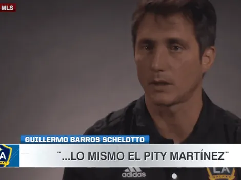 Lo puso de ejemplo: Guillermo Barros Schelotto destacó al Pity Martínez