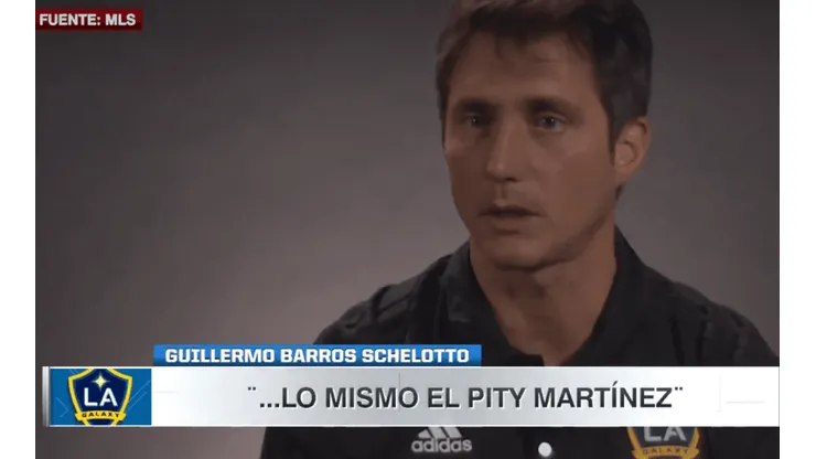 Lo puso de ejemplo: Guillermo Barros Schelotto destacó al Pity Martínez