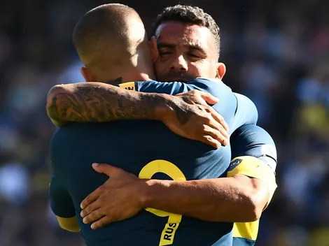 Tevez, Benedetto y un regalito para ellas en plena Bombonera