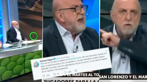 A Pagani se le soltó tanto la cadena que tuvo que pedir disculpas en Twitter