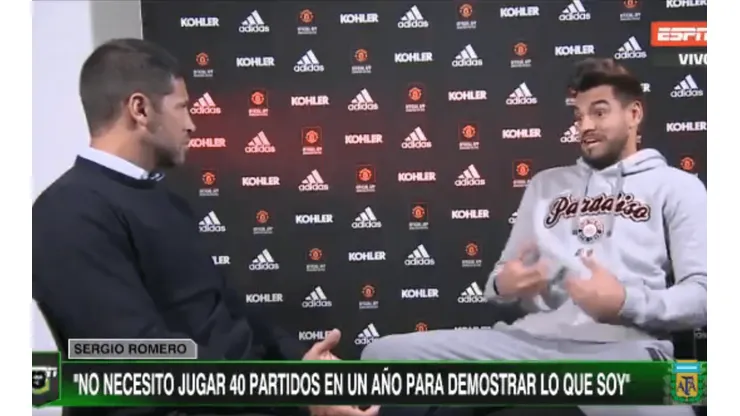 Romero tiró la frase más soberbia del día tras no ser citado a la Selección Argentina