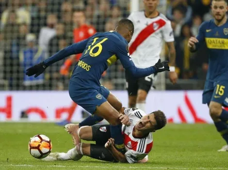 No se olvida: Wilmar Barrios criticó al árbitro de la final de River-Boca