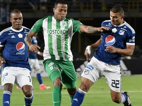Qué canal transmite Millonarios vs Atlético Nacional por la Liga Águila