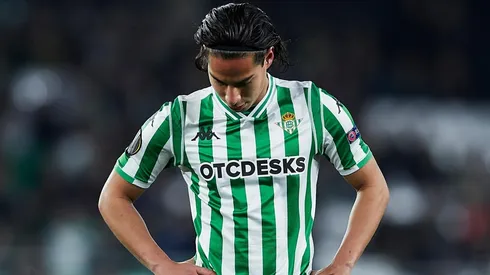 Lainez no la está pasando de la mejor manera en el Betis.