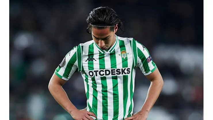 Lainez no la está pasando de la mejor manera en el Betis.