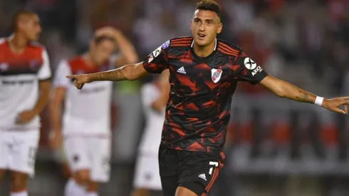 Suárez llegó a River y ya empezó a pagar con goles.