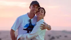 Cristiano, de vacaciones junto a Georgina.
